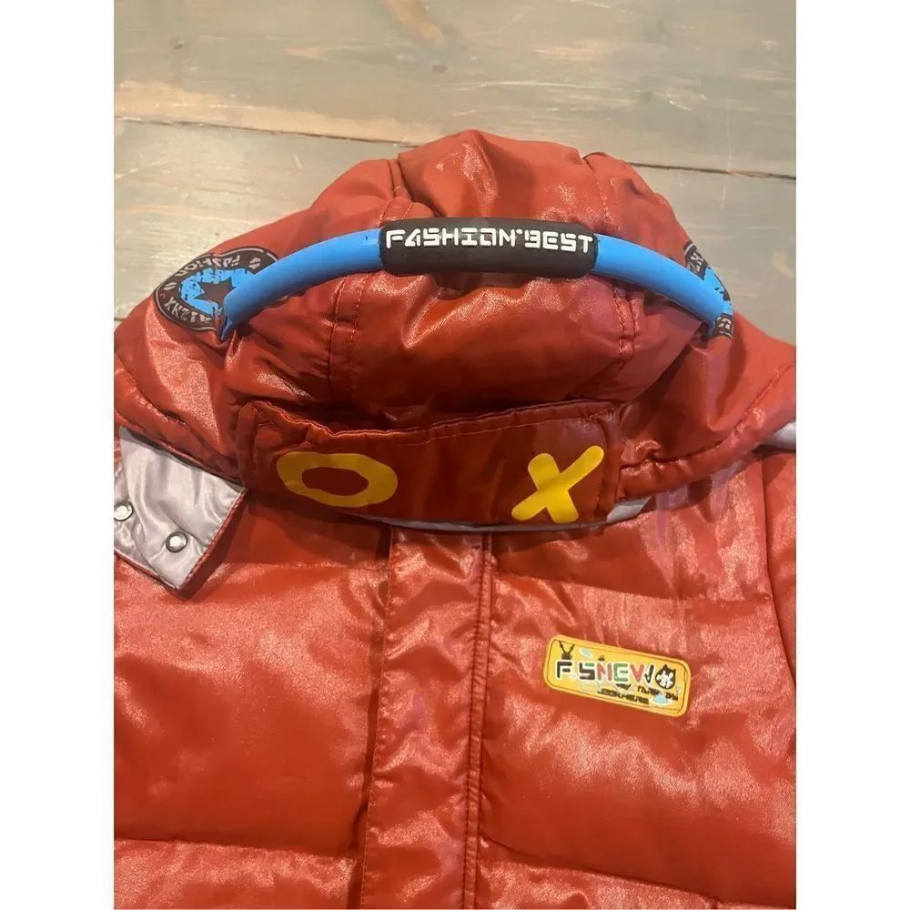 Puffer winter jacket for kids - Picture 2 of 6